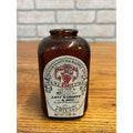 Antique Vintage 1920s Tobacco Scotch & Rappee Snuff Bottle - Levi Garrett & Sons Empty