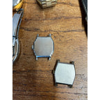 Vintage Men's Wristwatch Lot Parts/Repair Watches Ingraham Deco, Elgin, Pulsar +