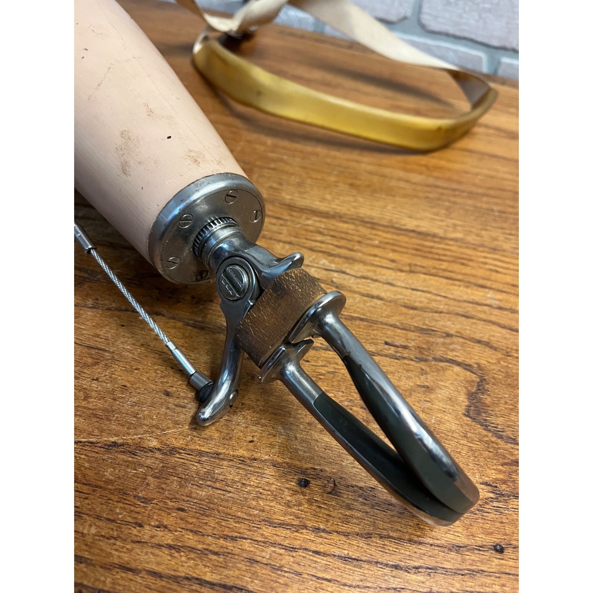 Vintage Dorrance Prosthetic Arm Hook Hand & Harness Adult Medical Oddity