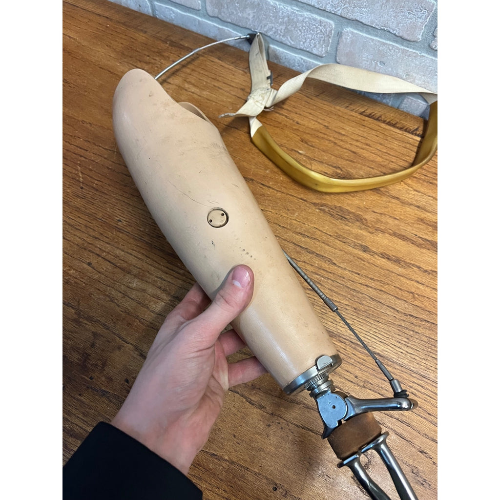 Vintage Dorrance Prosthetic Arm Hook Hand & Harness Adult Medical Oddity