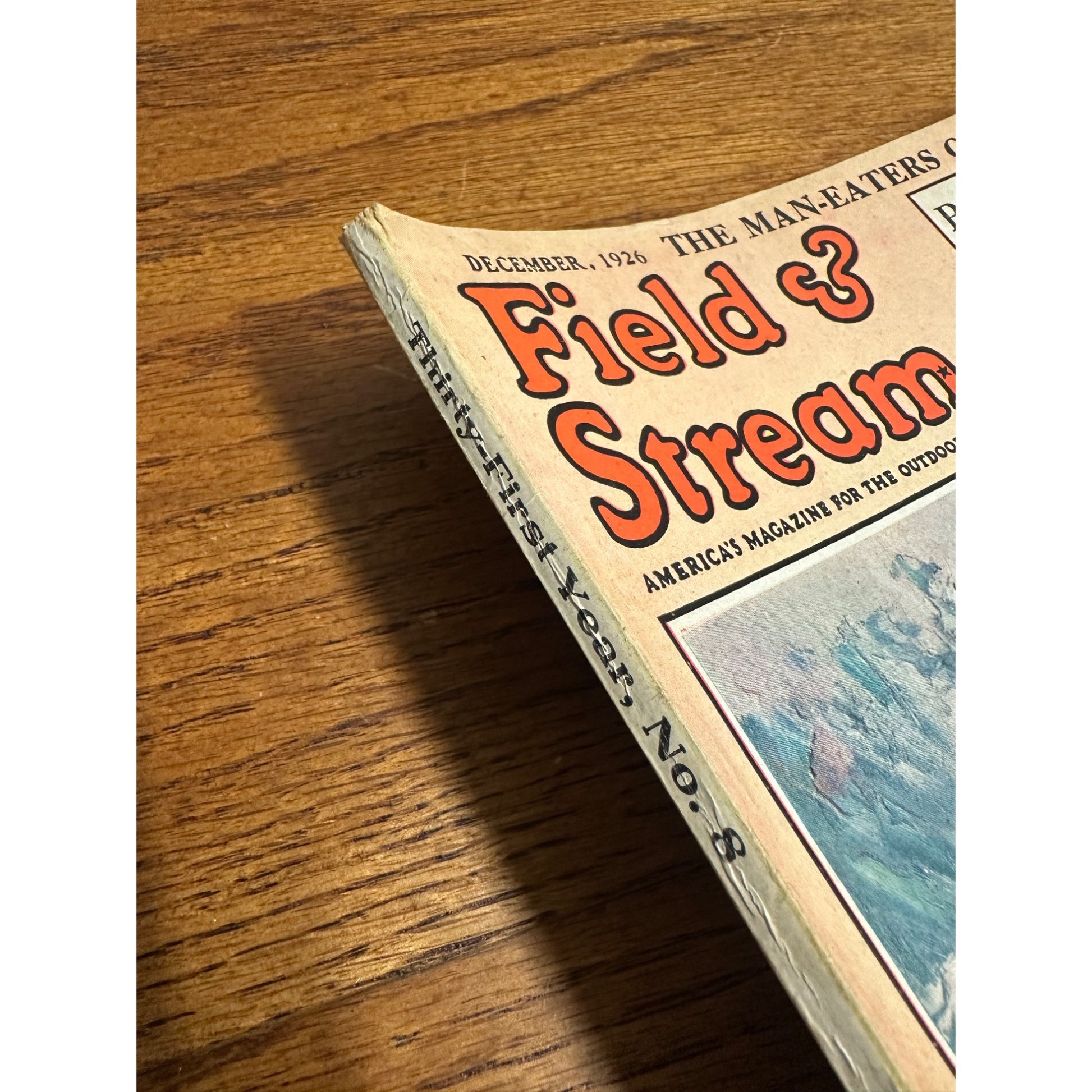 Vintage Field & Stream Outdoorsman Magazine (December 1926) No 8 Hunting Fishing