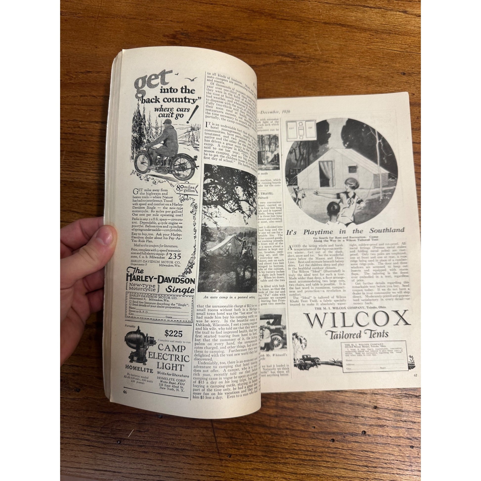 Vintage Field & Stream Outdoorsman Magazine (December 1926) No 8 Hunting Fishing