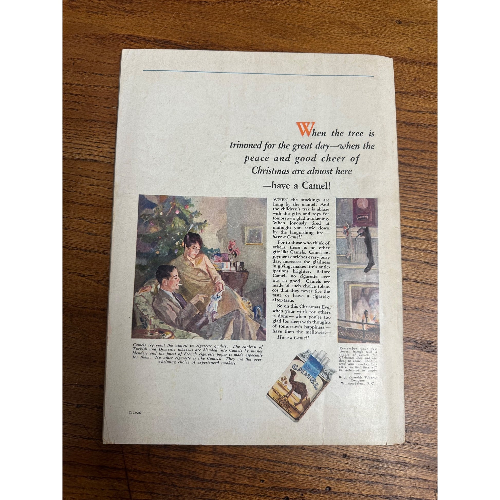 Vintage Field & Stream Outdoorsman Magazine (December 1926) No 8 Hunting Fishing