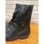 Vintage 1971 US Military Mickey Mouse Extreme Cold Boots Black 10R w/ Valve