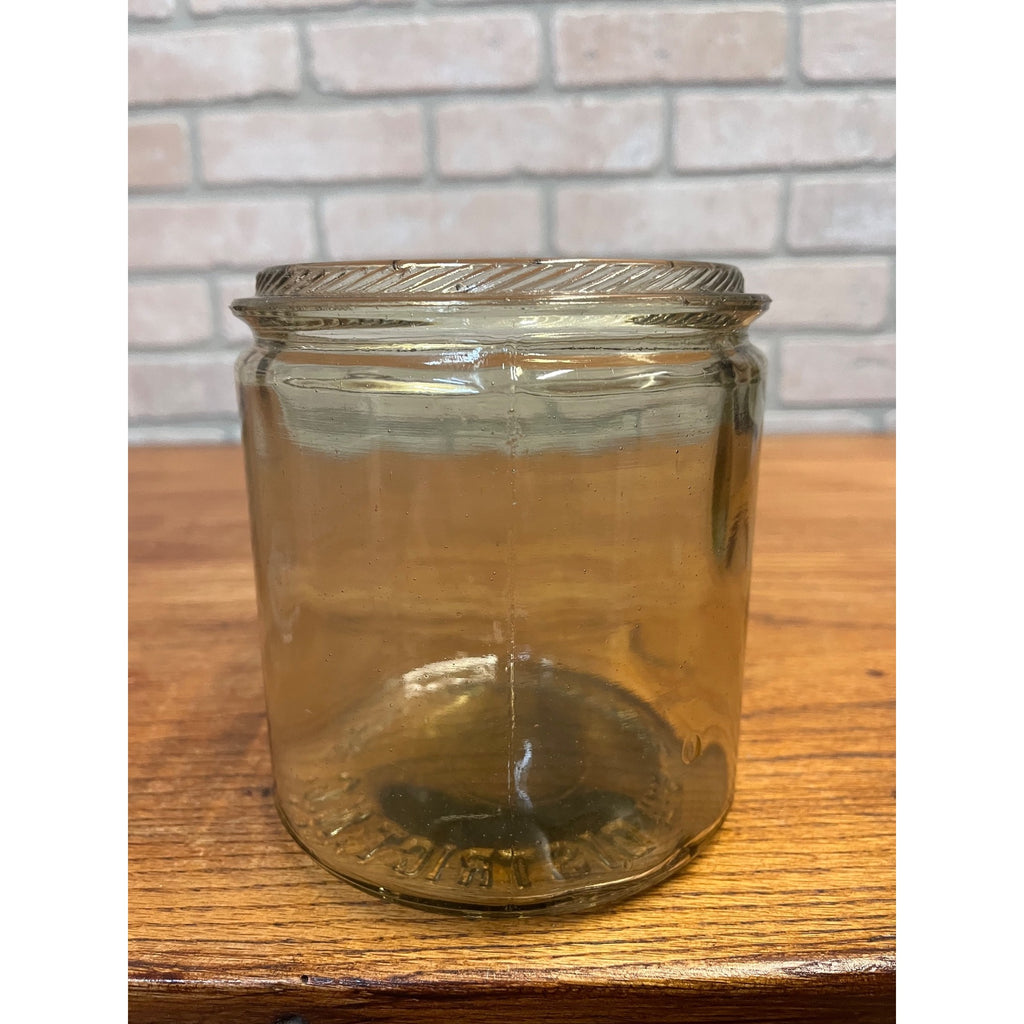 Antique 1890-1900 Glass R.J. Reynolds Tobacco Jar 5 Th District Factory No 256 NC