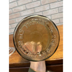 Antique 1890-1900 Glass R.J. Reynolds Tobacco Jar 5 Th District Factory No 256 NC