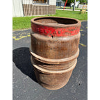Vintage Geo. Walter Brewing Co Appleton Wisconsin Steel Keg Half Barrel Wis WI