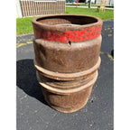 Vintage Geo. Walter Brewing Co Appleton Wisconsin Steel Keg Half Barrel Wis WI