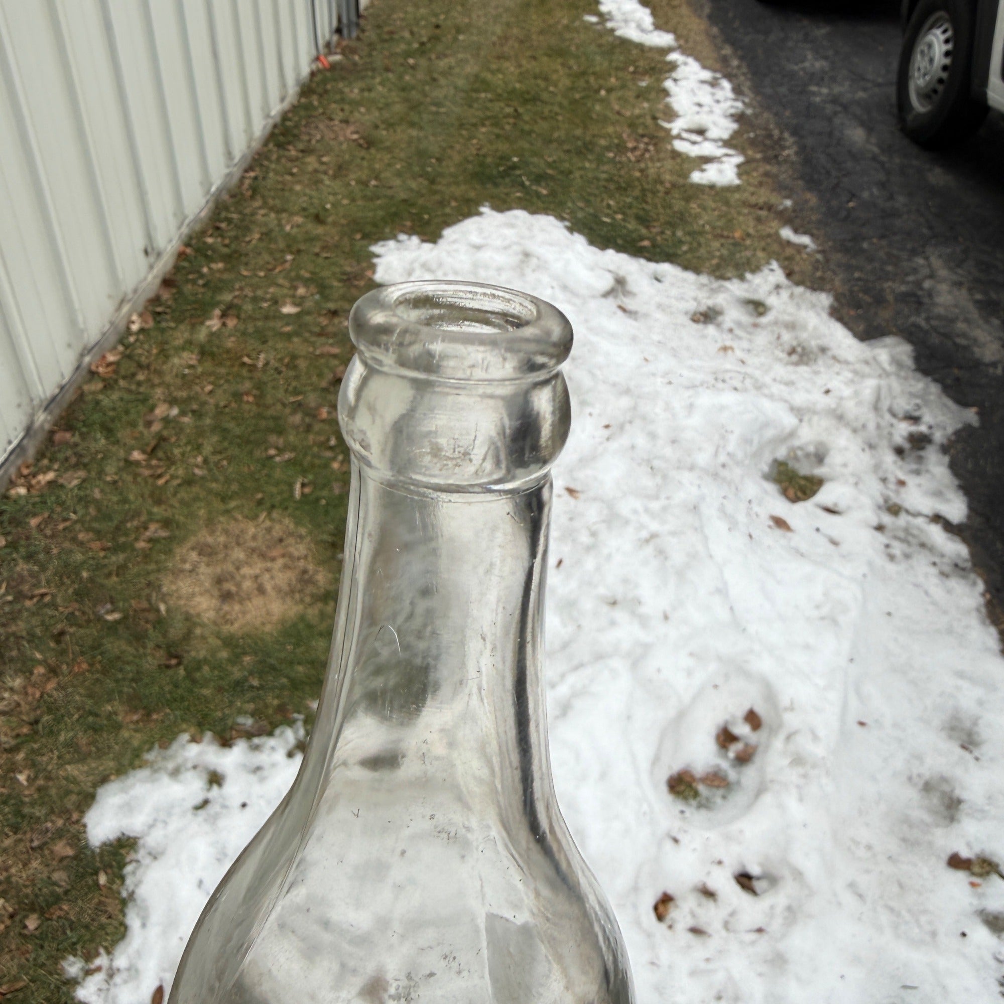 Engel Bottling Works Fond Du Lac Wis Quart Bottle 1 Pint 12 Fl Oz Clear Soda