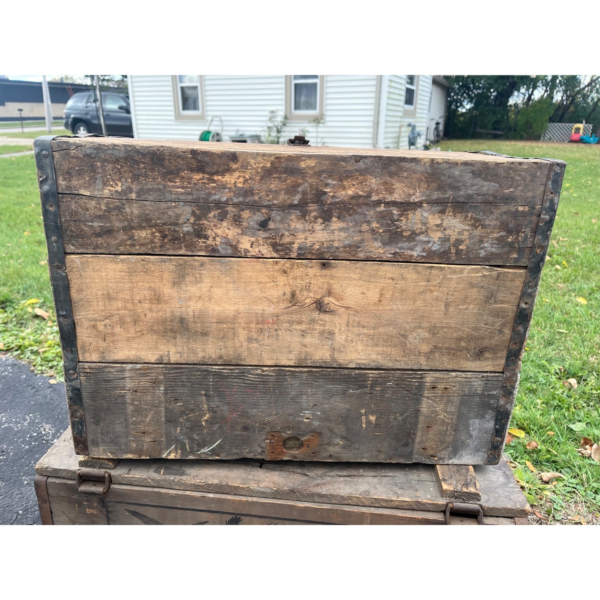 Vintage Theo Hamm Brewing Co. St Paul Wooden Crate Bottle Case Hamm's Beer