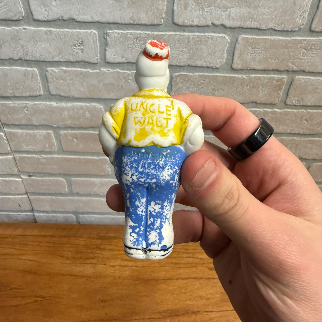 Vintage Lot (4) Comic Strip Bisque Japan Figures Toys The Gumps Moon Mullins