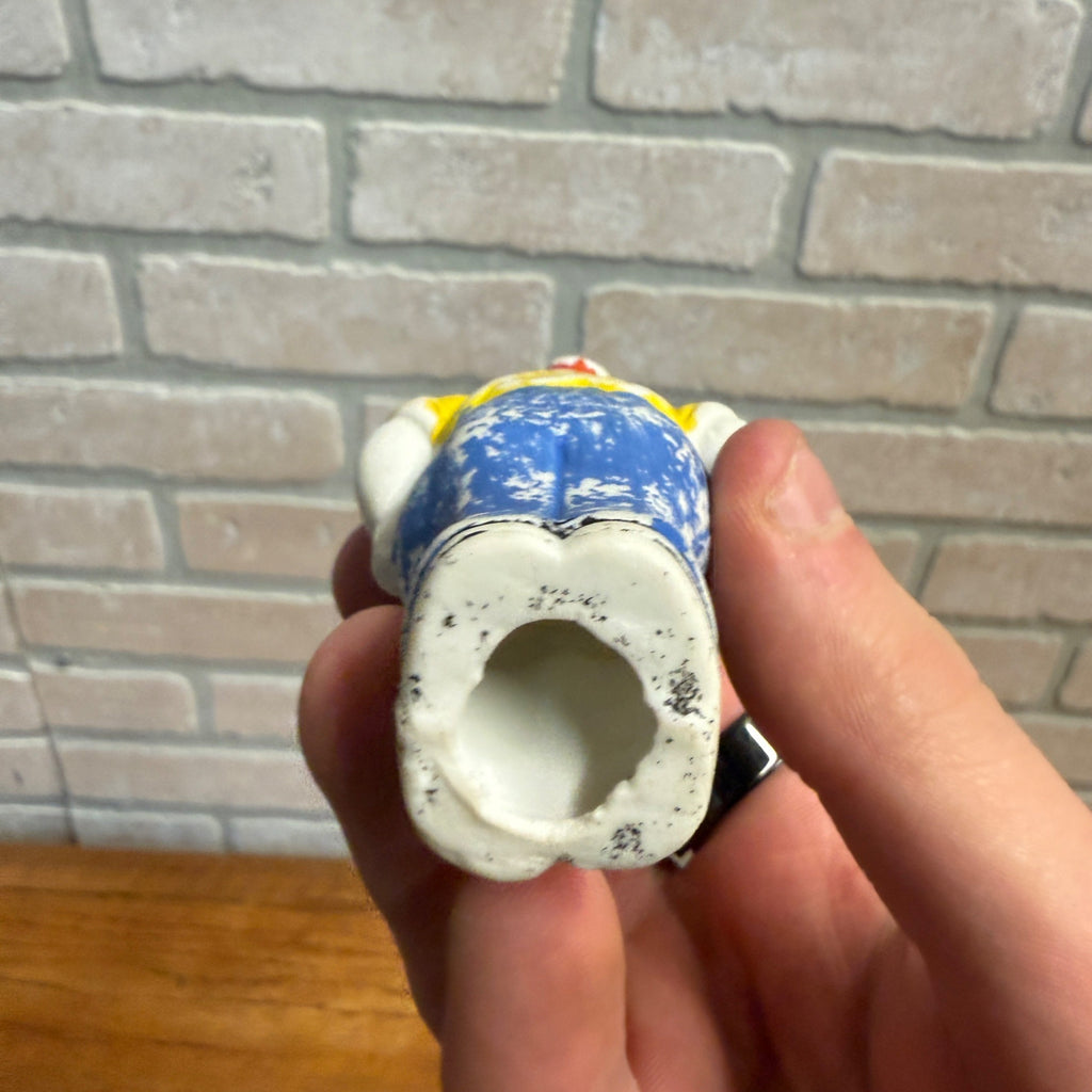 Vintage Lot (4) Comic Strip Bisque Japan Figures Toys The Gumps Moon Mullins