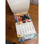Vintage 1960 Standard Oil Gas Service Station Advertising Calendar Sign Adell WI