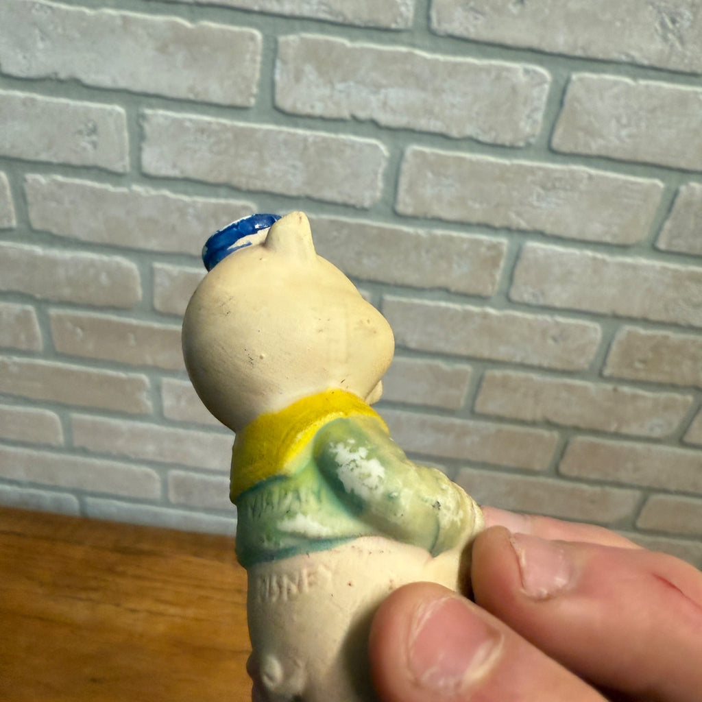 Vintage 1930s Bisque Japan Lot (3) Walt Disney Three Little Pigs Figures