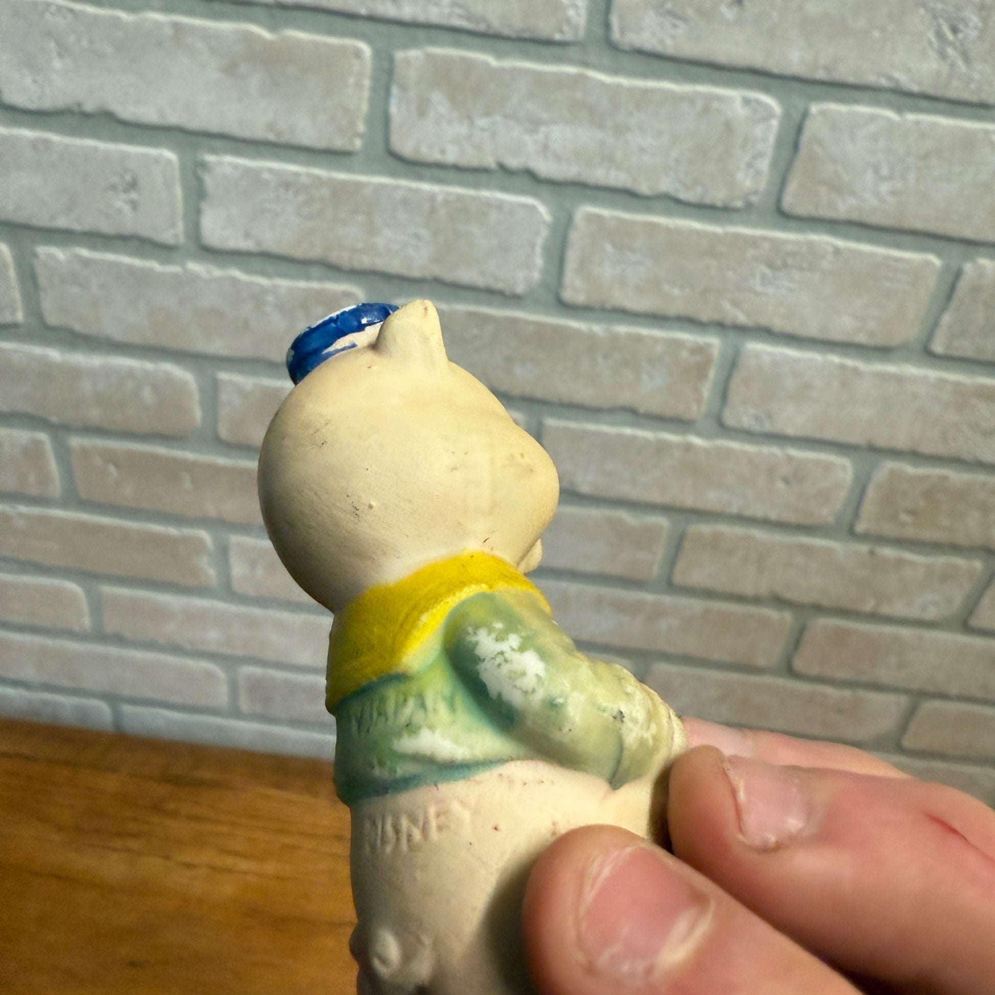 Vintage 1930s Bisque Japan Lot (3) Walt Disney Three Little Pigs Figures