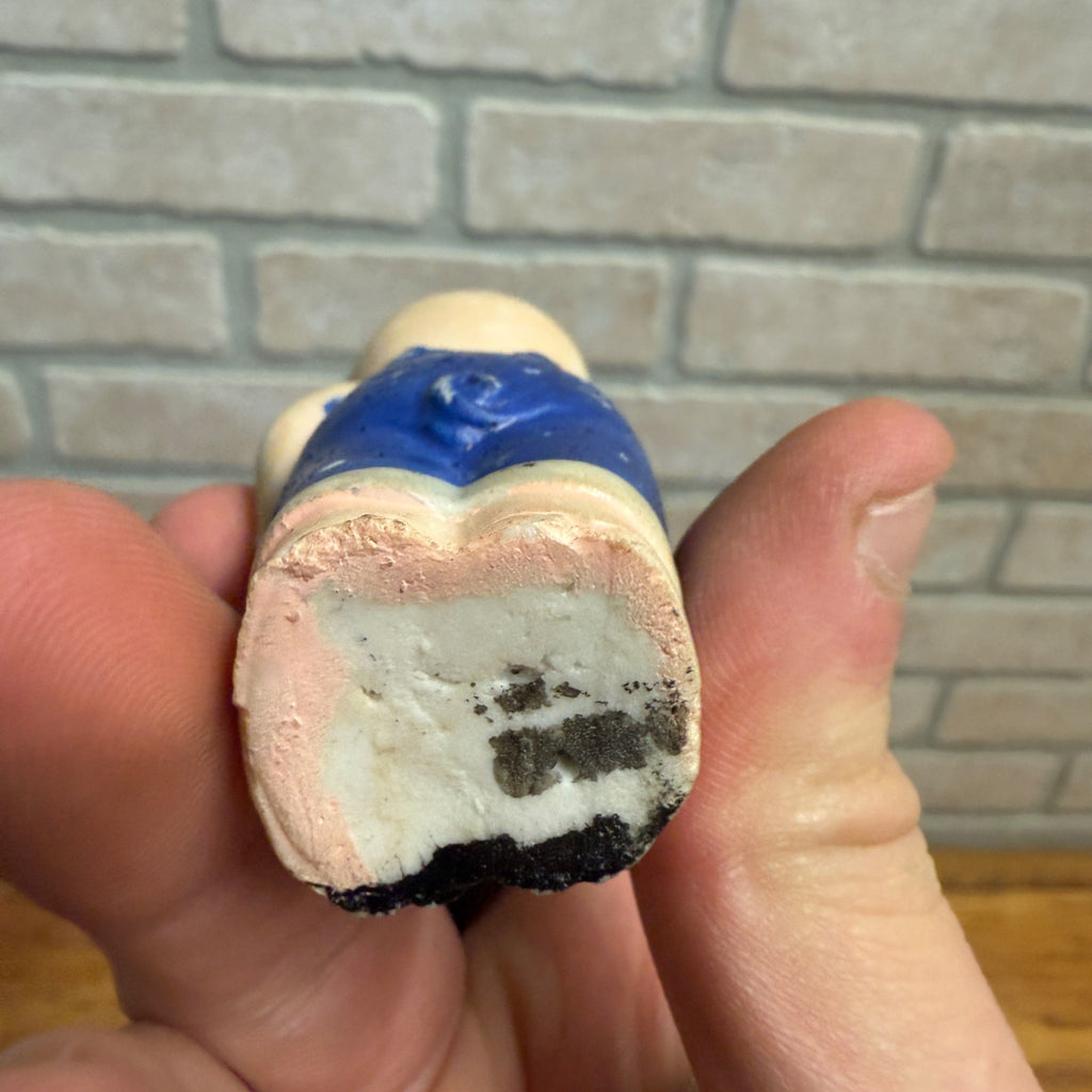 Vintage 1930s Bisque Japan Lot (3) Walt Disney Three Little Pigs Figures