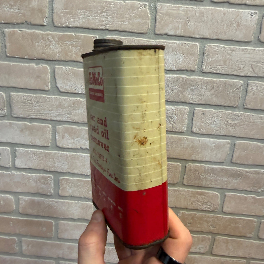 Ford FoMoCo Vintage 1 pt Metal Tar & Oil Remover Can Gas Oil Station