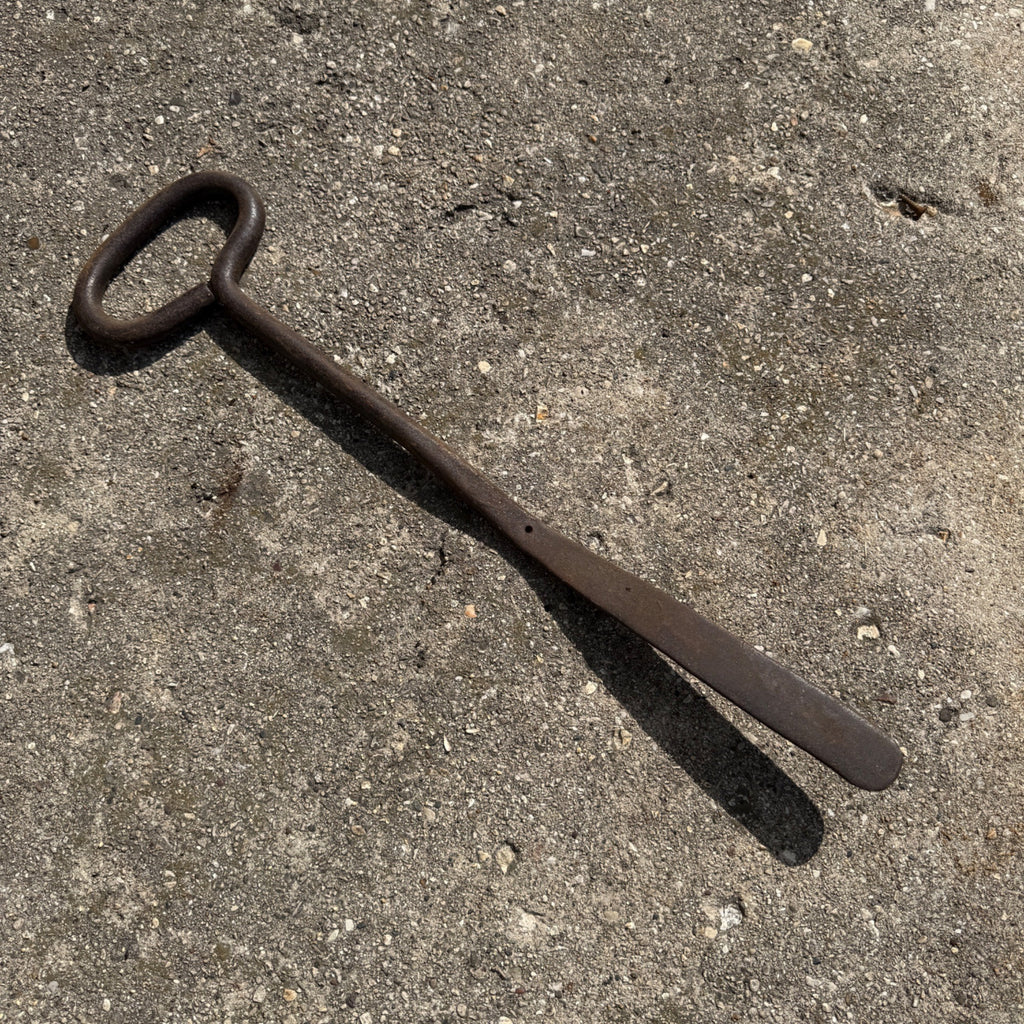Large Early Implement Tractor Tire Spoon Tool Garage