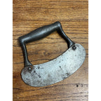 Antique Vintage Cast Steel Handle Food Chopper Knife Farmhouse Kitchen Tool