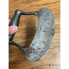 Antique Vintage Cast Steel Handle Food Chopper Knife Farmhouse Kitchen Tool