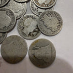 Silver Barber Dimes 90% Silver (1892-1916) Culled Circulated Seated Liberty Dime
