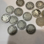 Silver Barber Dimes 90% Silver (1892-1916) Culled Circulated Seated Liberty Dime