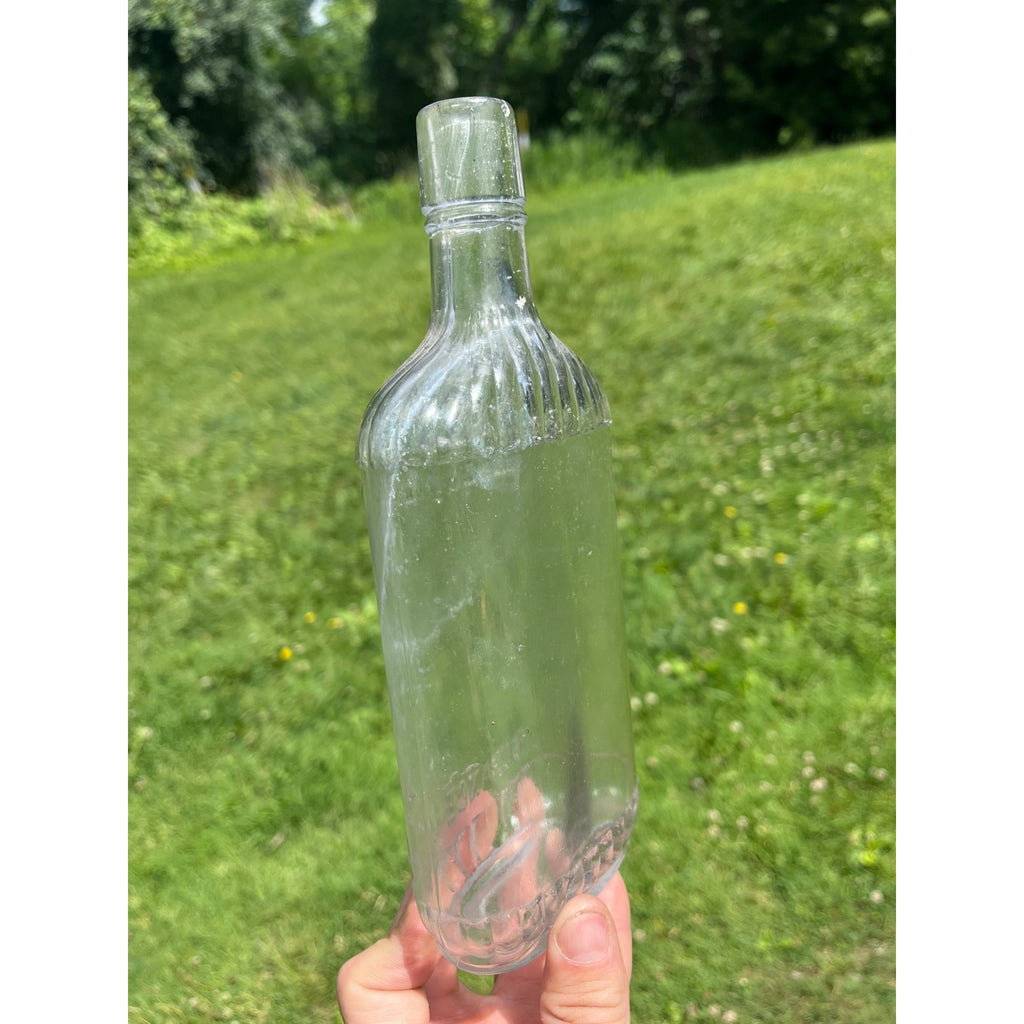 Antique 1890s Devil's Island Endurance Gin Paducah Ky for Sexual Stamina Bottle