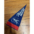 Vintage 1950s Philadelphia Phillies Mini Baseball Felt Pennant 9"