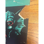 Original 1928 Dracula Movie Film Promo Poster Sign Movie Advertising As-Is Cut