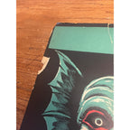 Original 1928 Dracula Movie Film Promo Poster Sign Movie Advertising As-Is Cut