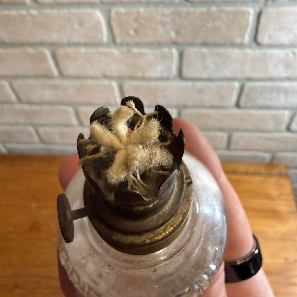 Antique Vapo-Cresolene Miniature Medical Vaporizer Kerosene Oil Lamp Font Part