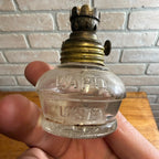 Antique Vapo-Cresolene Miniature Medical Vaporizer Kerosene Oil Lamp Font Part