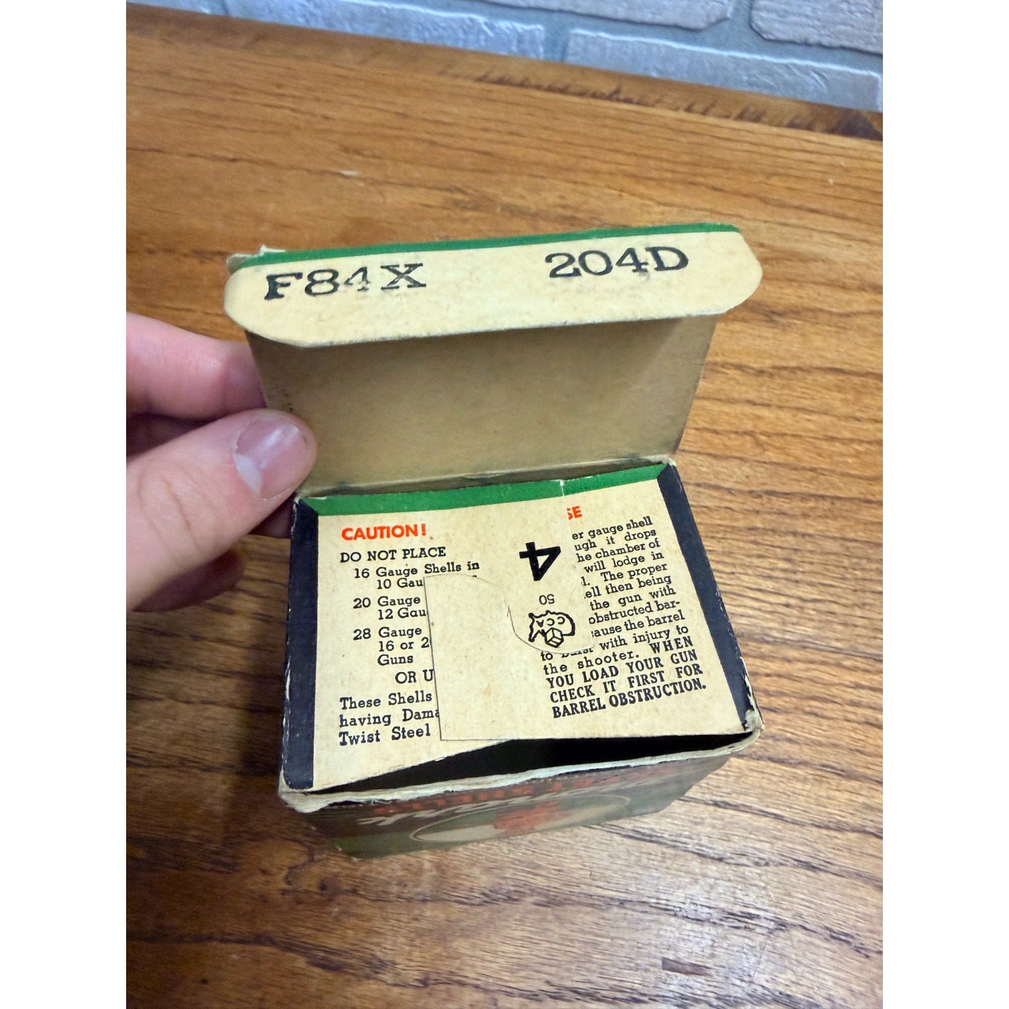 Vintage Federal Cartridge Co. Monark Skeet 20 Ga Shot Shell Box 1pc EMPTY