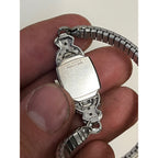Vintage Art Deco Glycine Platinum Diamond Ladies Wristwatch 900 Platinum