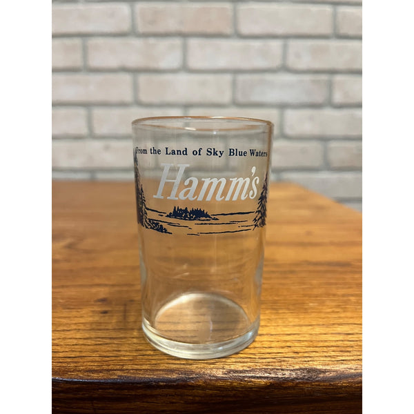 Vintage Hamm's Beer 3.5" Taster Sample Land of Sky Blue Waters 3.5" Barware