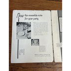 1930 Antique Vintage Halloween Dennison Parties Magazine