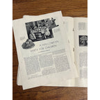 1930 Antique Vintage Halloween Dennison Parties Magazine