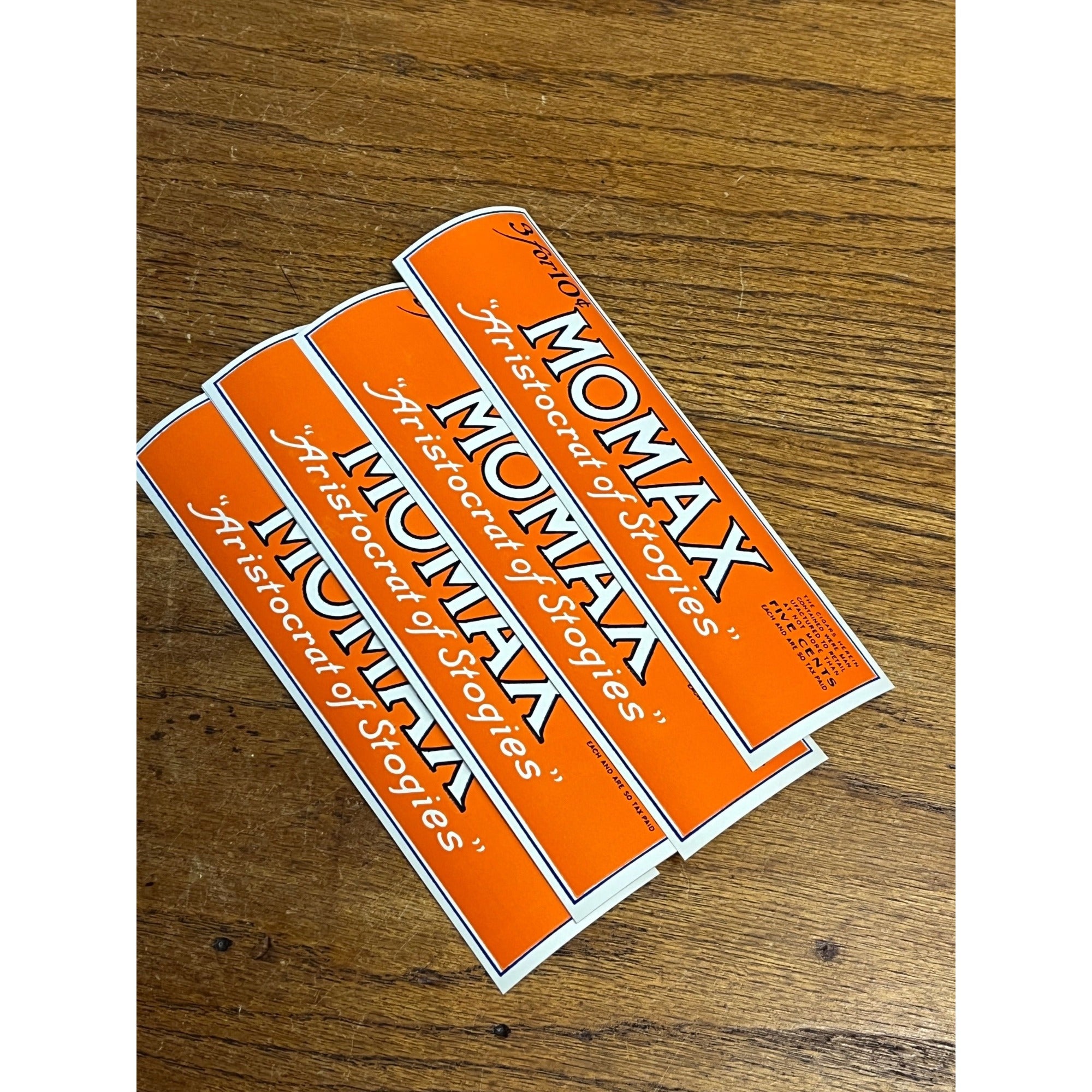 Lot of 50 Old Vintage - MOMAX - Cigar LABELS - Aristocrat of Stogies