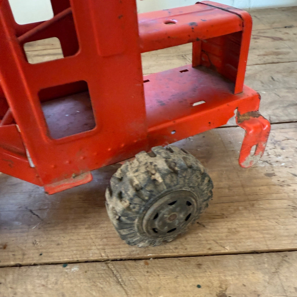 Vintage Marx Lumbar Road Grader & Pressed Steel Power Shovel