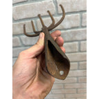 Vintage 5-tine Hunting Fishing Cast Spear Spearhead Tool