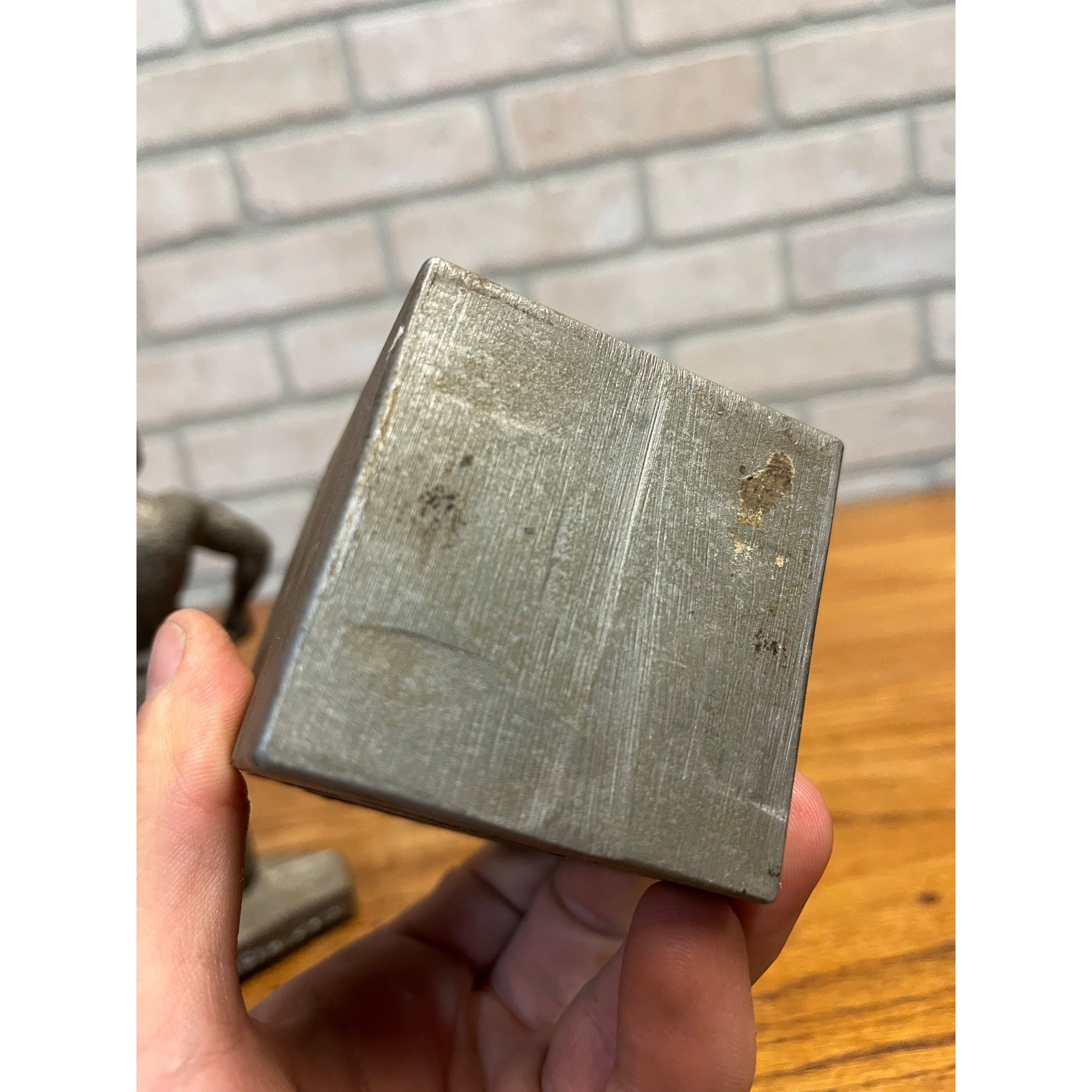 Wisconsin Precision Foundry Advertising Statue Keychain Paperweight Pen Holder