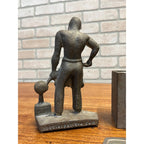 Wisconsin Precision Foundry Advertising Statue Keychain Paperweight Pen Holder