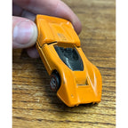 Vintage Hot Wheels Redlines 1969 McLaren M6A Orange Enamel US - Clean