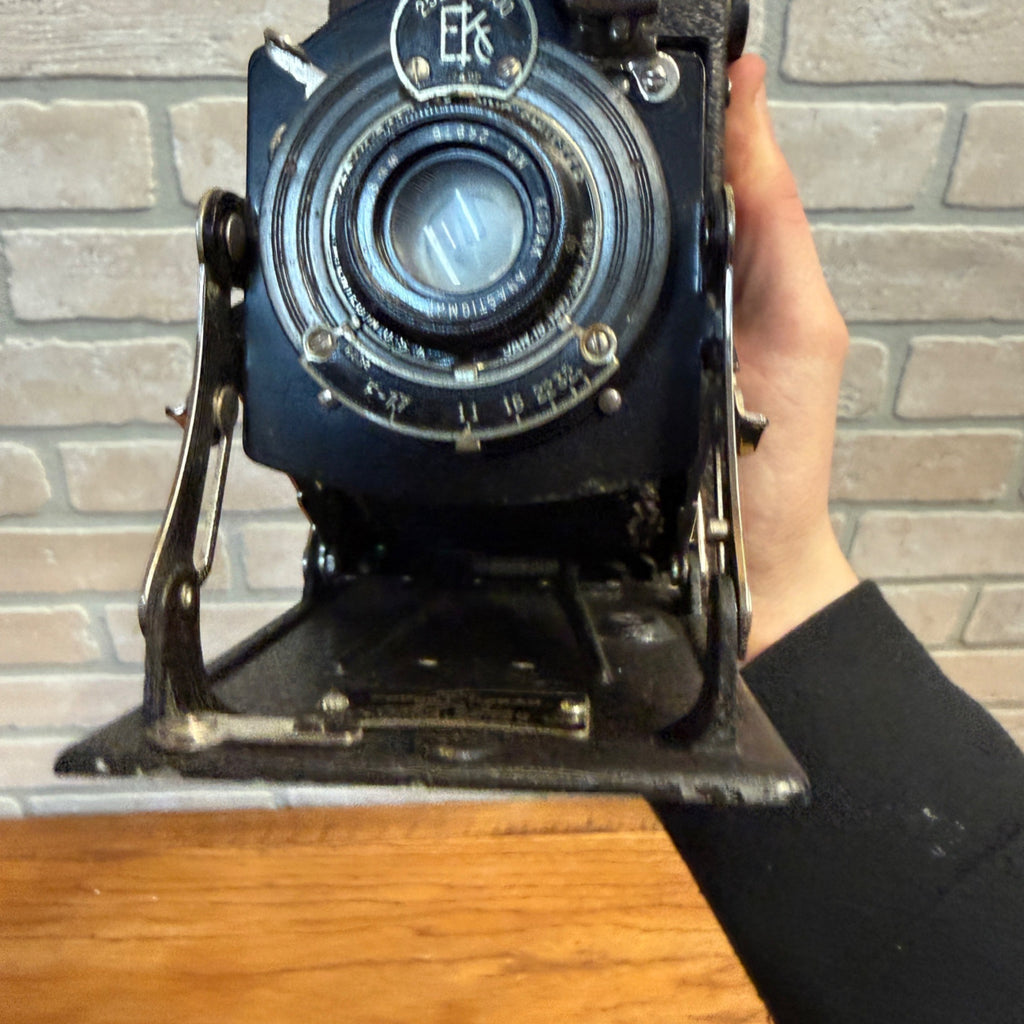 Vintage Kodak Pocket Camera, No. 1 Series II with Leather Case