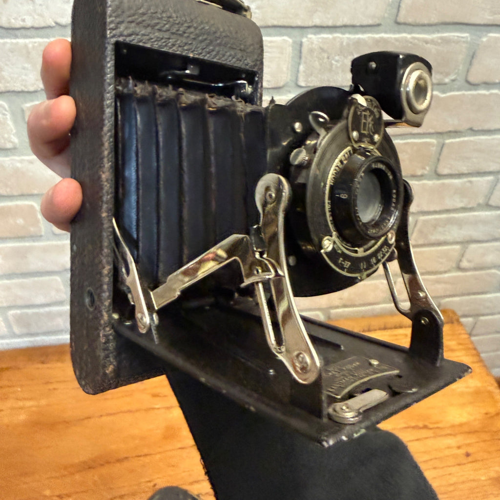 Vintage Kodak Pocket Camera, No. 1 Series II with Leather Case