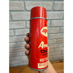 Vintage 1960s Pactra Spray Aero Gloss Dope Hot Fuel Space Age - Red