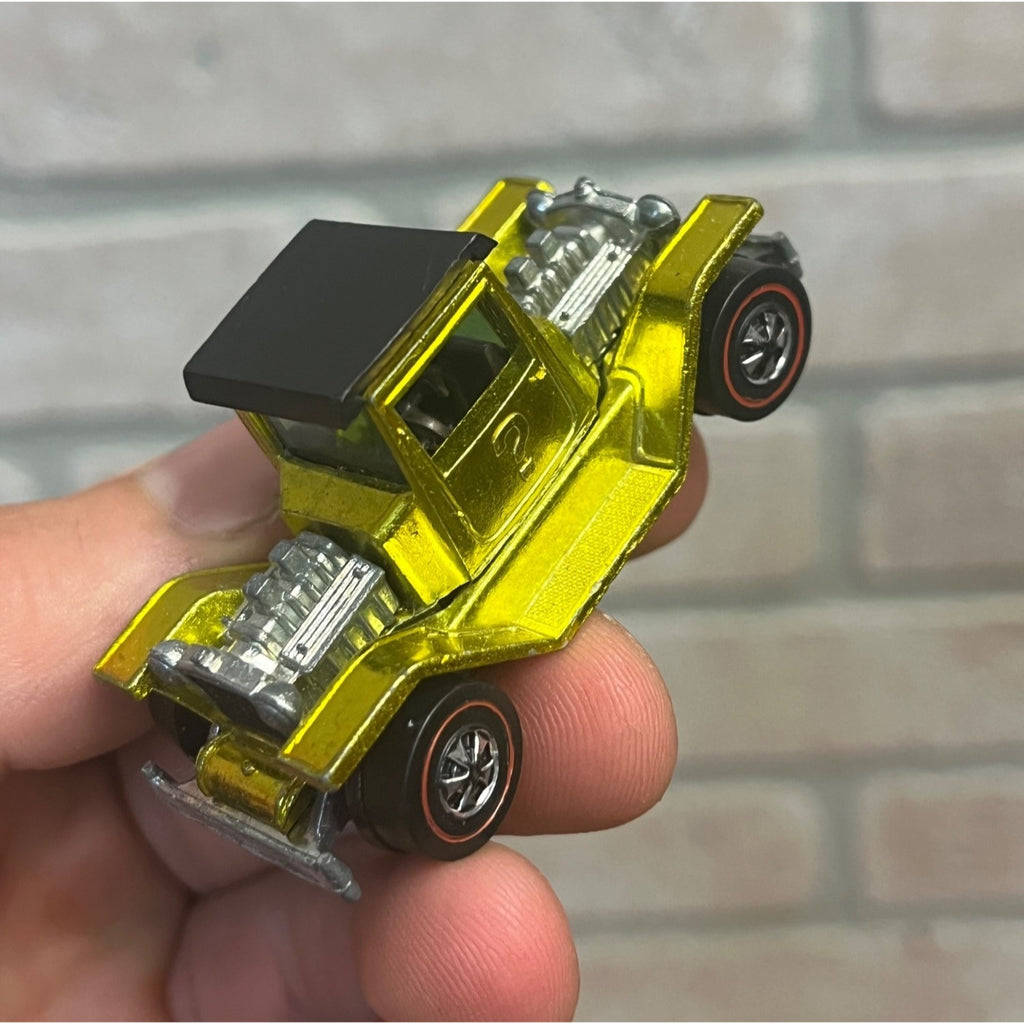 Vintage Hot Wheels Redline 1970 T-4-2 Lime Antifreeze Green - Very Good