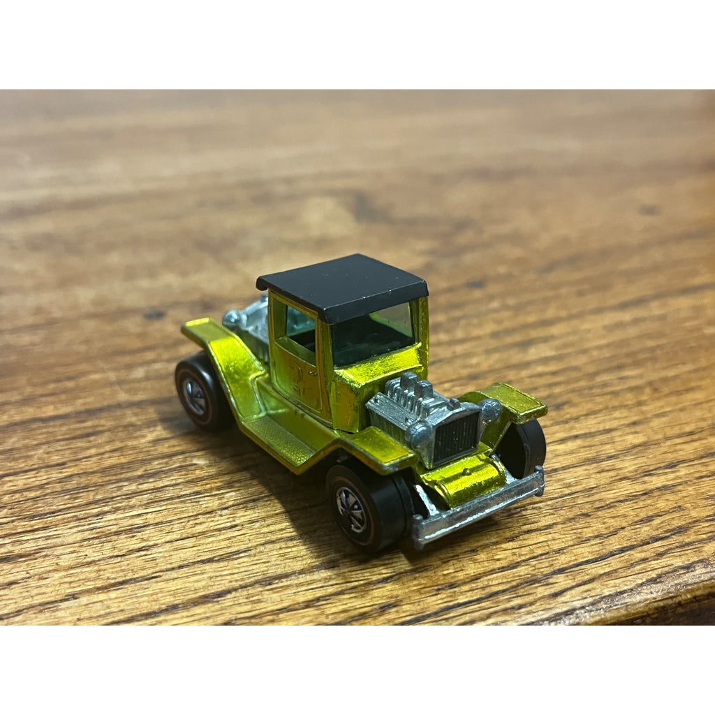 Vintage Hot Wheels Redline 1970 T-4-2 Lime Antifreeze Green - Very Good