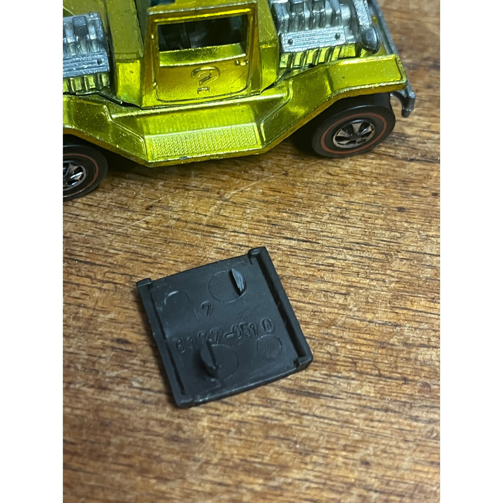 Vintage Hot Wheels Redline 1970 T-4-2 Lime Antifreeze Green - Very Good