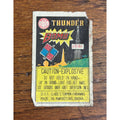 Vintage Thunder Bomb Fireworks Firecracker Label Sticker Decal 4th Of July Horse